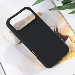 Maska za iPhone 17 Pro Max 69 Teracell Soft Velvet crna