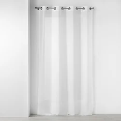 Zavesa Luminea 140x240cm sa otvor. za garniš. bela D. d Interieur