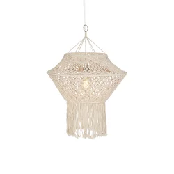Rustikalna viseča svetilka Makrame 90 cm - String