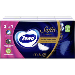 Zewa softis neutral papirne maramice 6+2,sl.