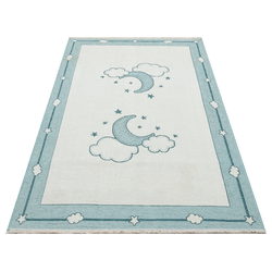 Opviq Tepih 115x180cm Plavi