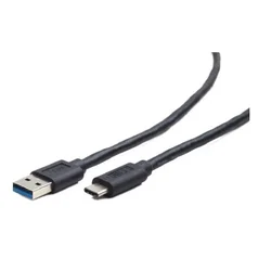 Gembird USB kabl USB 3.2 Gen 1 (3.1 Gen 1) USB C USB A Crno