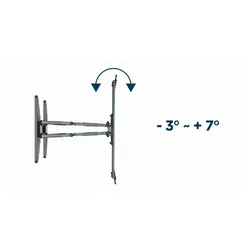 GEMBIRD WM-80STR-01 rotate/tilt VESA max. 60x40cm 40-80 max.50kg nosač za monitor