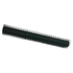 Vidaxl Šesterokotna ograja Zelena 1,4 x 25 m PVC