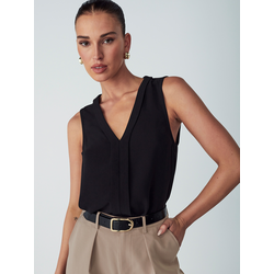Willa Bluza DELRAY BLOUSE črna