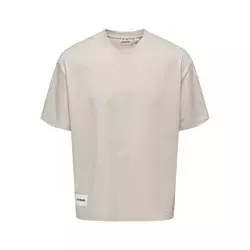 TOM TAILOR Majica LALE  bež / črna / bela