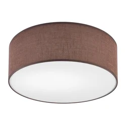 Plafonsko svetlo SIRJA 1xE27/60W/230V prečnika 35 cm braon