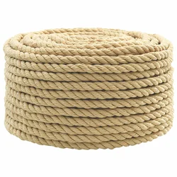 vidaXL Večnamenska uporabna vrv 12 mm 25 m Naravna PP