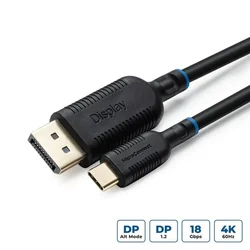 MicroConnect Kabel USB-C DisplayPort 3 m, MC-USBCDP3