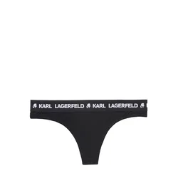Karl Lagerfeld Tangice črna/bela