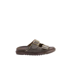 Trendyol Shoes Ženske papuče Takss25Te00004, Braon