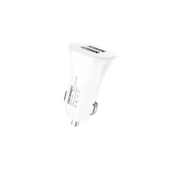 DENMEN Auto punjač DZ06 2xUSB Fast 3/1A/ bela