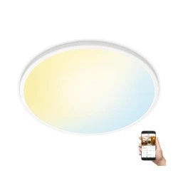 WiZ - LED prigušiva plafonska svetiljka SUPERSLIM LED/32W/230V bela Wi-Fi
