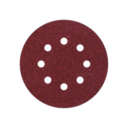 WOLFCRAFT Brusna ploča, 120, 125mm, Sa rupicama, 25/1 2251100