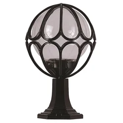 Lessentiel Maison Spoljna zidna lampa BSU-68081-BSY-M4-K, 50 cm, IP65, E27, Crna