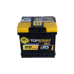 TOP START Akumulator 12V 45Ah D+ 380A/En
