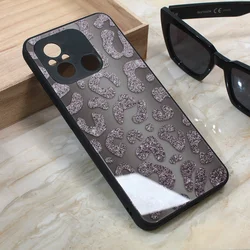 Torbica Shiny glass za Xiaomi Redmi 12C siva