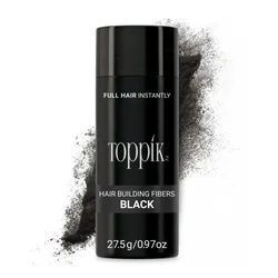 Toppik Keratinska vlakna, 27.5g, Crna boja