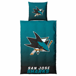 San Jose Sharks Dots posteljnina 135x200