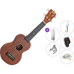 Mahalo MJ1 Premium SET Transparent Brown Soprano ukulele