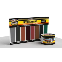 bitumenski strešni trak 100 mm x 10 m aluminij