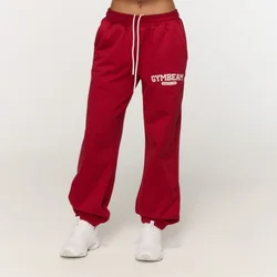GymBeam Women‘s Varsity Joggers Red