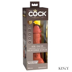 King Cock Elite 6 Dual Denisty Vibrator