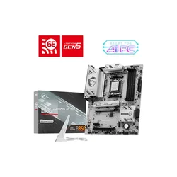 MSI Mb Am5 B850 Gaming Plus Wifi6E Msi 4xddr5 8200Mhz (O.C), Dp, Hdmi, Pci-Ex16 5.0, Pci-Ex4 4.0, 2xpci-Ex1 3.0, 3xM.2, 4xSata3, Bt 5.3, 7E80-001R