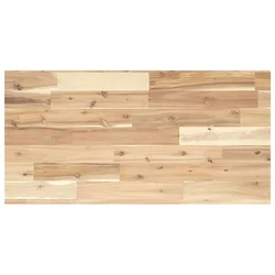 Površina za umivaonik neobrađena 100x40x2 cm od drva bagrema