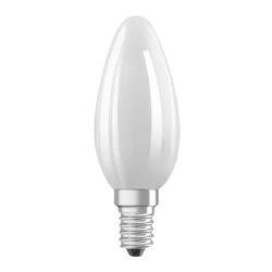 OSRAM LED žarnica sveča mat E14 1,2W 2700K 255lm
