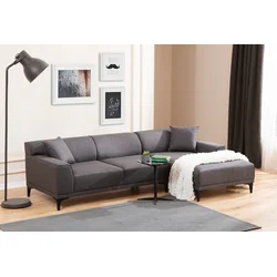 Atelier del Sofa Ugaona garnitura Petra 145x69x87cm Antracit
