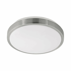 Eglo Competa 1 plafonjera/1, led, 18w,2000lm,  prečnik 245, nikl-mat/bela