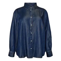 Zizzi Bluza HILDE temno modra