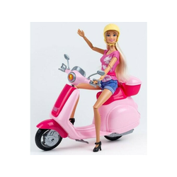 Masen Toys punčka na skuterju 32089