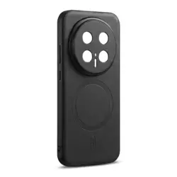 Maska Mag Case Smooth Leather za Honor Magic 8 Pro crna