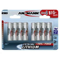Ansmann Extreme Lithium AA Mignon LR 6 Big Pack