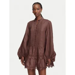Bardot Vsakodnevna obleka Antonia 59849DB2 Rjava Relaxed Fit
