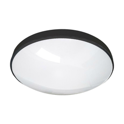 LED plafonsko svetlo CIRCLE za kupatilo, 36W, 230V, 4000K, prečnik 45 cm, IP44, crno