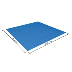 Bestway Podloga za bazen, 2.74m x 2.74m, Plava