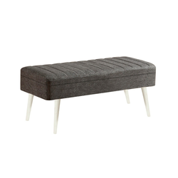 Hanah Home Klupa Vina 0701, 90x39x40 cm, Antracit