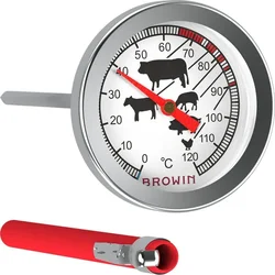 Browin Termometer za peko, dimljenje, kuhanje mesa 0-120°C