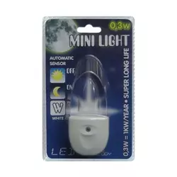 Lampica za utičnicu MINI-LIGHT (plavo svetlo)