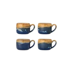 Komplet skodelic Bloomingville Sheen 400 ml 4-pack