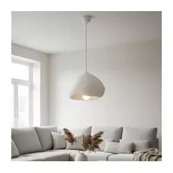 Brilagi - Visilica na sajli WABI SABI 1xE27/40W/230V prečnik 32 cm bela