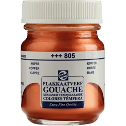 Talens Gouache Extra Fine Jar 50 ml Copper