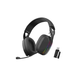 Bežične gaming slušalice sa mikrofonom Marvo Pulz 70W HG9086WS crne