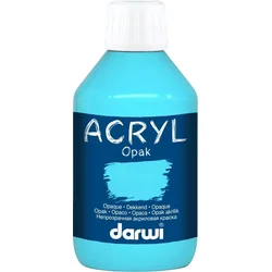 Darwi Opak Akrilna barva Light Blue 250 ml 1 kos