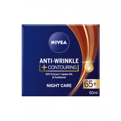 Nivea ANTI-WRINKLE 65+ noćna krema protiv bora 50 ml