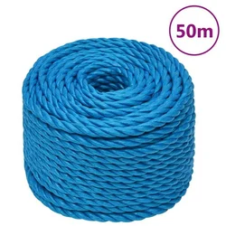 Radno uže plavo 20 mm 50 m od polipropilena