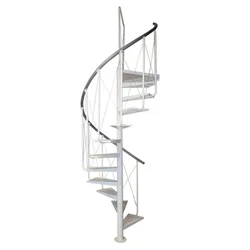 Stepeniste solo sa platformom metal ral9010